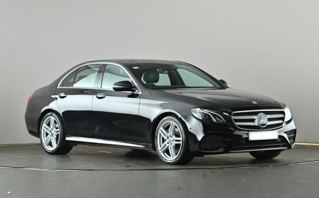 Ibex Shuttle Service – executive Mercedes E-Class for Cardiff Airport transfers